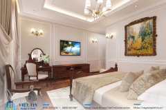 ẤN TƯỢNG VỚI MẪU NHÀ PHỐ 3 TẦNG VỚI MẶT TIỀN KIỂU PHÁP KẾT HỢP VỚI 6M MÁI THÁI  - 1