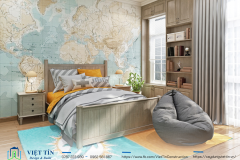 ẤN TƯỢNG VỚI MẪU NHÀ PHỐ 3 TẦNG VỚI MẶT TIỀN KIỂU PHÁP KẾT HỢP VỚI 6M MÁI THÁI  - 10