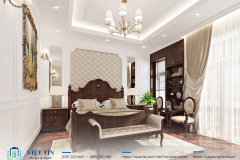 ẤN TƯỢNG VỚI MẪU NHÀ PHỐ 3 TẦNG VỚI MẶT TIỀN KIỂU PHÁP KẾT HỢP VỚI 6M MÁI THÁI  - 2
