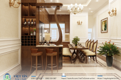 ẤN TƯỢNG VỚI MẪU NHÀ PHỐ 3 TẦNG VỚI MẶT TIỀN KIỂU PHÁP KẾT HỢP VỚI 6M MÁI THÁI  - 23