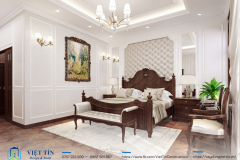 ẤN TƯỢNG VỚI MẪU NHÀ PHỐ 3 TẦNG VỚI MẶT TIỀN KIỂU PHÁP KẾT HỢP VỚI 6M MÁI THÁI  - 24