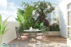 ẤN TƯỢNG VỚI MẪU NHÀ PHỐ 3 TẦNG VỚI MẶT TIỀN KIỂU PHÁP KẾT HỢP VỚI 6M MÁI THÁI  - 26