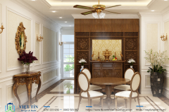 ẤN TƯỢNG VỚI MẪU NHÀ PHỐ 3 TẦNG VỚI MẶT TIỀN KIỂU PHÁP KẾT HỢP VỚI 6M MÁI THÁI  - 7