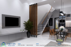 Mẫu nhà phố 3 tầng mặt tiền 4m vẫn rộng rãi và thoáng mát - 4