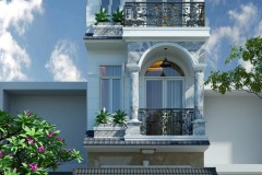 mẫu thiết kế nhà phố 3 tầng hiện đại