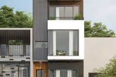 mẫu thiết kế nhà phố 3 tầng hiện đại