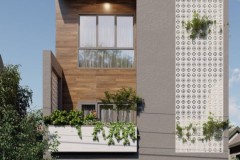 mẫu thiết kế nhà phố 3 tầng hiện đại
