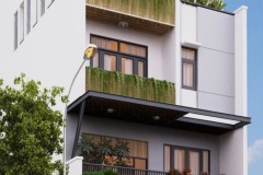 mẫu thiết kế nhà phố 3 tầng hiện đại