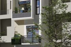 mẫu thiết kế nhà phố 3 tầng hiện đại