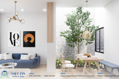 Mê mẫn thiết kế nhà cấp 4 không gian mở ra thiên nhiên, tối đa diện tích - 1