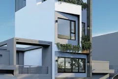 Nhà ống hiện đại 3 tầng 1 tum