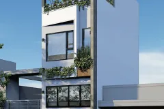 Nhà ống hiện đại 3 tầng 1 tum