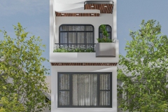 Nhà phố 1 lửng 1 lầu