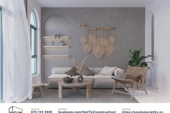Nhìn là mê với thiết kế nhà phố 2 tầng sang trọng chỉ với 1,5 tỷ đồng tại Đồng Nai