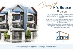Nhà Phố 3 Tầng Phong Cách Hiện Đại tại Củ Chi 1