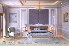 Vẻ đẹp vượt thời gian của thiết kế nhà phố 3 tầng tân cổ điển gam màu trắng sang trọng, tiện nghi - 15
