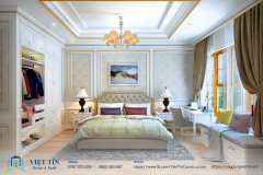 Vẻ đẹp vượt thời gian của thiết kế nhà phố 3 tầng tân cổ điển gam màu trắng sang trọng, tiện nghi - 17
