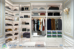 Vẻ đẹp vượt thời gian của thiết kế nhà phố 3 tầng tân cổ điển gam màu trắng sang trọng, tiện nghi - 23