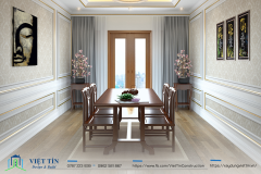 Vẻ đẹp vượt thời gian của thiết kế nhà phố 3 tầng tân cổ điển gam màu trắng sang trọng, tiện nghi - 24