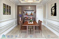 Vẻ đẹp vượt thời gian của thiết kế nhà phố 3 tầng tân cổ điển gam màu trắng sang trọng, tiện nghi - 25