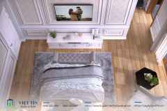 Vẻ đẹp vượt thời gian của thiết kế nhà phố 3 tầng tân cổ điển gam màu trắng sang trọng, tiện nghi - 7