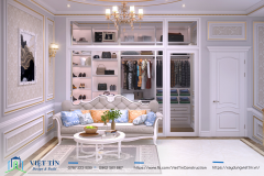 Vẻ đẹp vượt thời gian của thiết kế nhà phố 3 tầng tân cổ điển gam màu trắng sang trọng, tiện nghi - 8