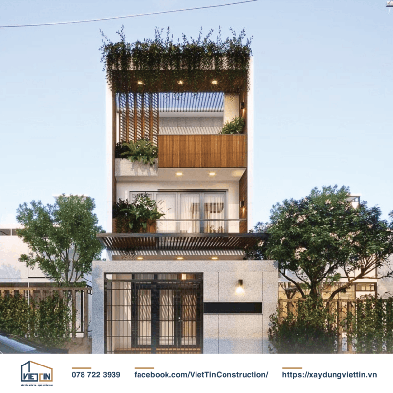 NHÀ PHỐ 3 TẦNG HIỆN ĐẠI