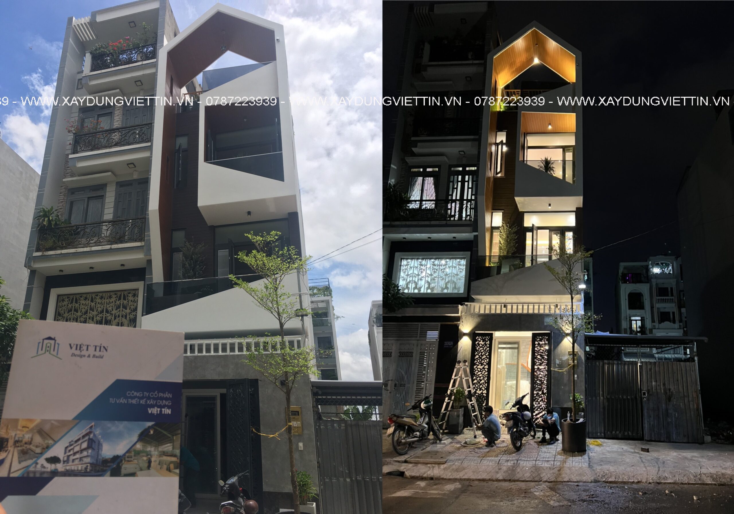 Khám phá căn nhà phố hiện đại 3 tầng của anh giám đốc - VIET TIN CONSTRUCTION