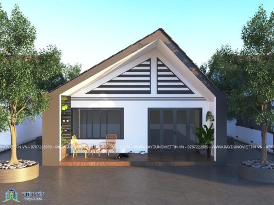 Tham khảo mẫu nhà cấp 4 đẹp | XÂY DỰNG VIỆT TÍN