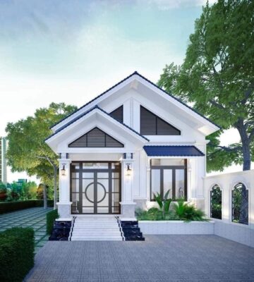 Tham khảo mẫu nhà cấp 4 đơn giản | XÂY DỰNG VIỆT TÍN