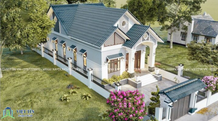 Nhà cấp 4 mái thái - 3 phòng ngủ | XÂY DỰNG VIỆT TÍN