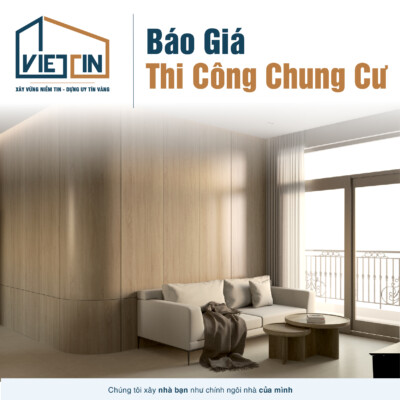 Báo giá thi công chung cư | Đơn vị thi công nhà chung cư HCM