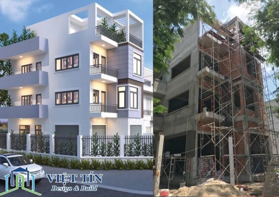 Chi phí xây nhà 4 tầng: Xây nhà 4 tầng mất bao lâu?