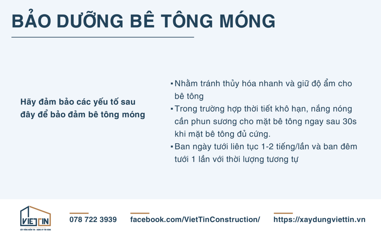 QUY TRÌNH THI CÔNG MÓNG 2 PHƯƠNG