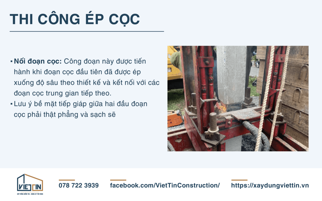 QUY TRÌNH THI CÔNG MÓNG CỌC