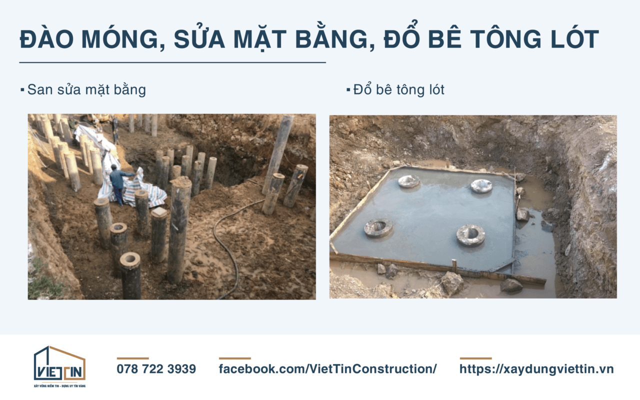 QUY TRÌNH THI CÔNG MÓNG CỌC