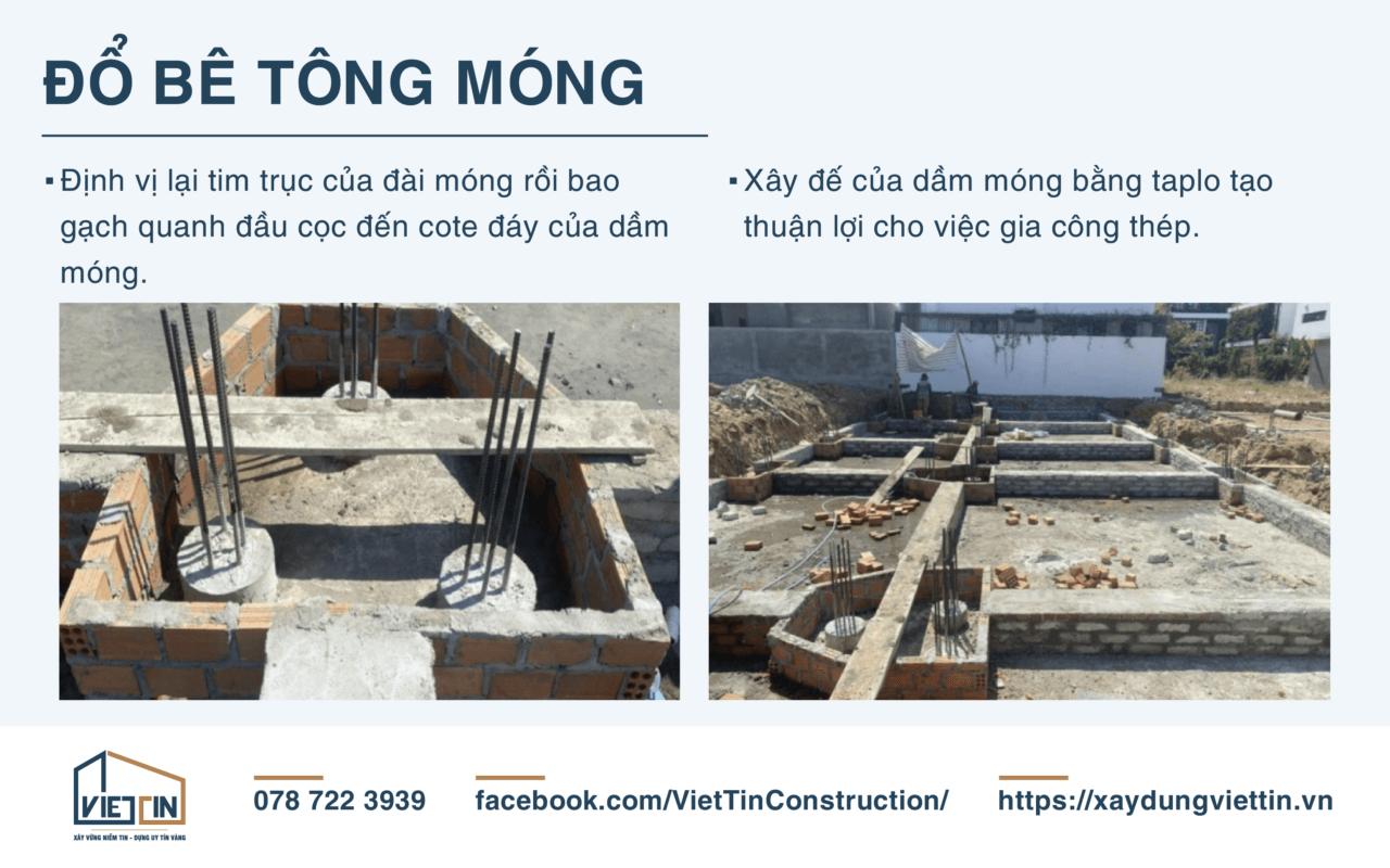 QUY TRÌNH THI CÔNG MÓNG CỌC