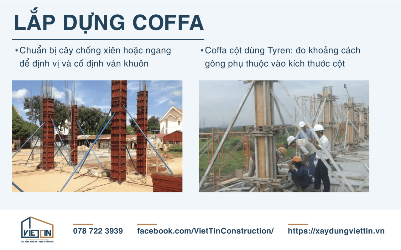 Quy trình thi công móng cột 12 QUY TRÌNH THI CÔNG MÓNG CỘT