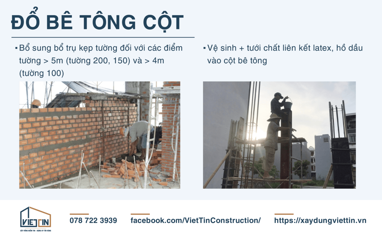 Quy trình thi công móng cột 14 QUY TRÌNH THI CÔNG MÓNG CỘT