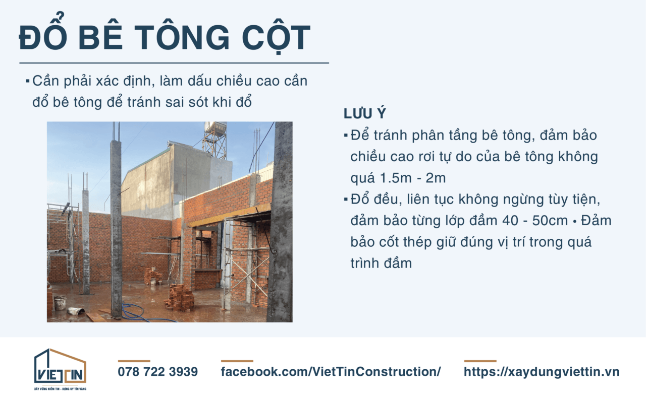 Quy trình thi công móng cột 15 QUY TRÌNH THI CÔNG MÓNG CỘT