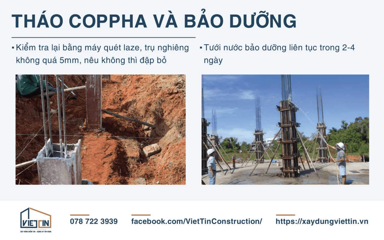 Quy trình thi công móng cột 18 QUY TRÌNH THI CÔNG MÓNG CỘT