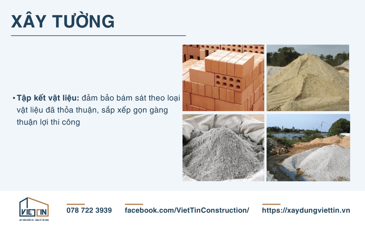 QUY TRÌNH THI CÔNG XÂY TÔ