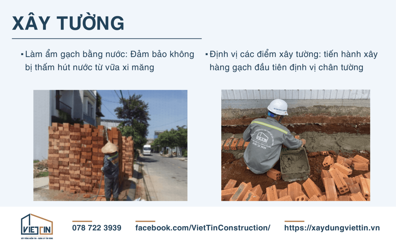 QUY TRÌNH THI CÔNG XÂY TÔ