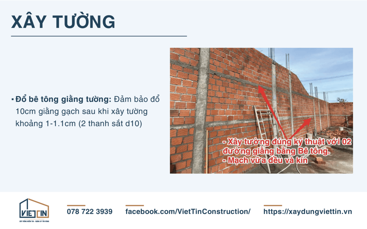 QUY TRÌNH THI CÔNG XÂY TÔ