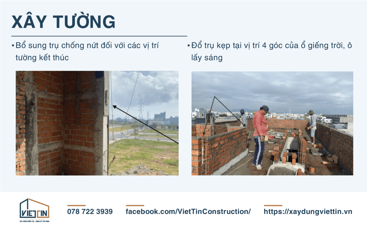 QUY TRÌNH THI CÔNG XÂY TÔ