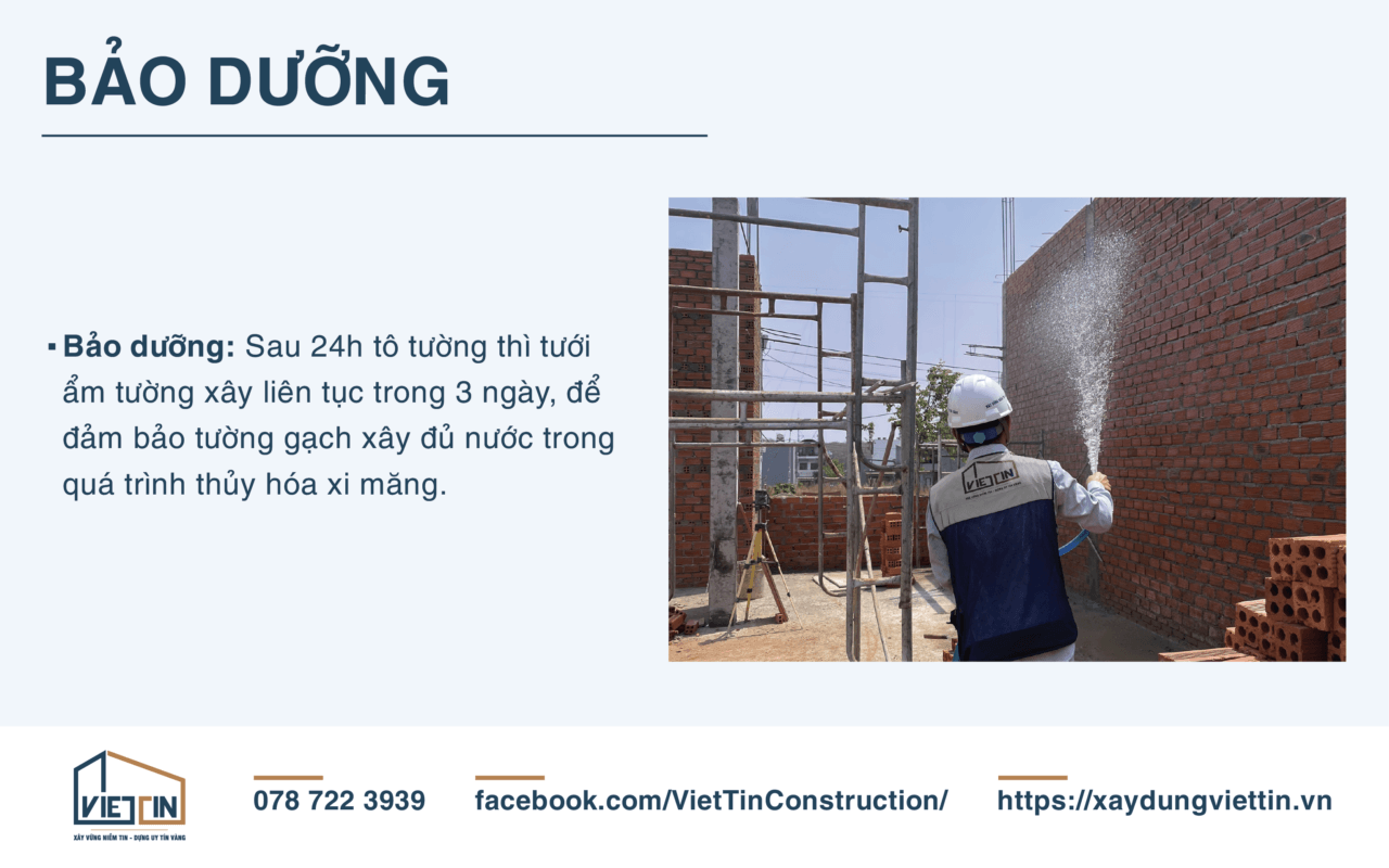 QUY TRÌNH THI CÔNG XÂY TÔ