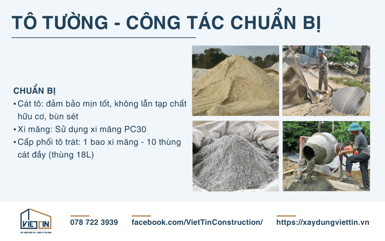 QUY TRÌNH THI CÔNG XÂY TÔ