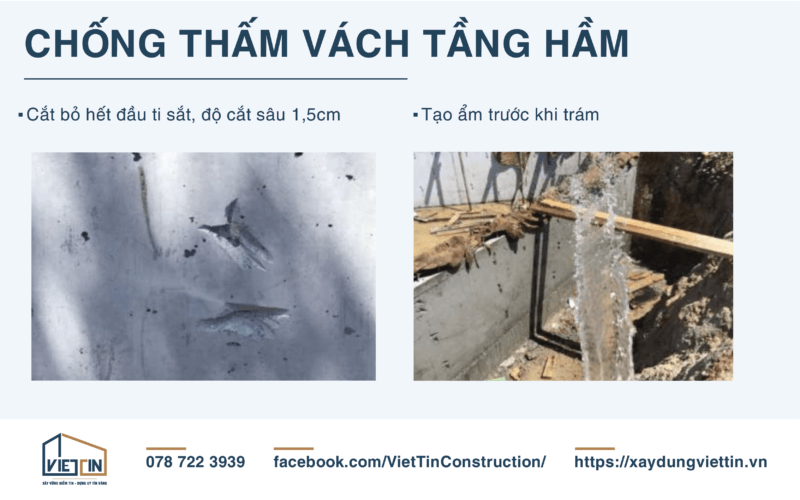 Quy trình thi công chống thấm | XÂY DỰNG VIỆT TÍN