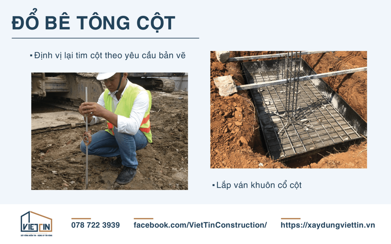 Quy trình thi công đà kiềng
