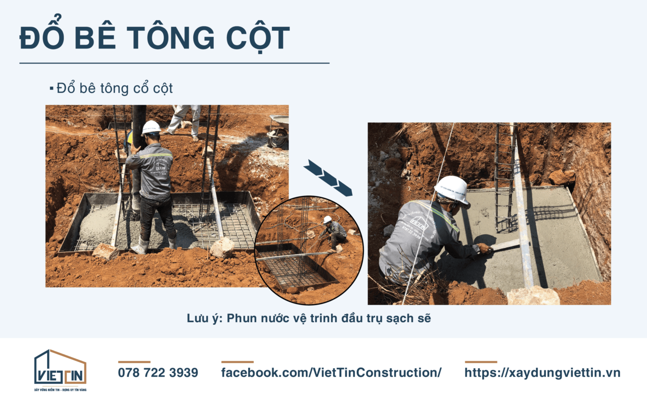 Quy trình thi công đà kiềng